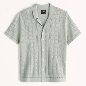 Abercrombie & Fitch Knit Polo Shirt